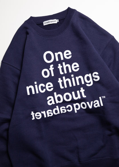 [CABARET POVAL] Nice Things Crewneck