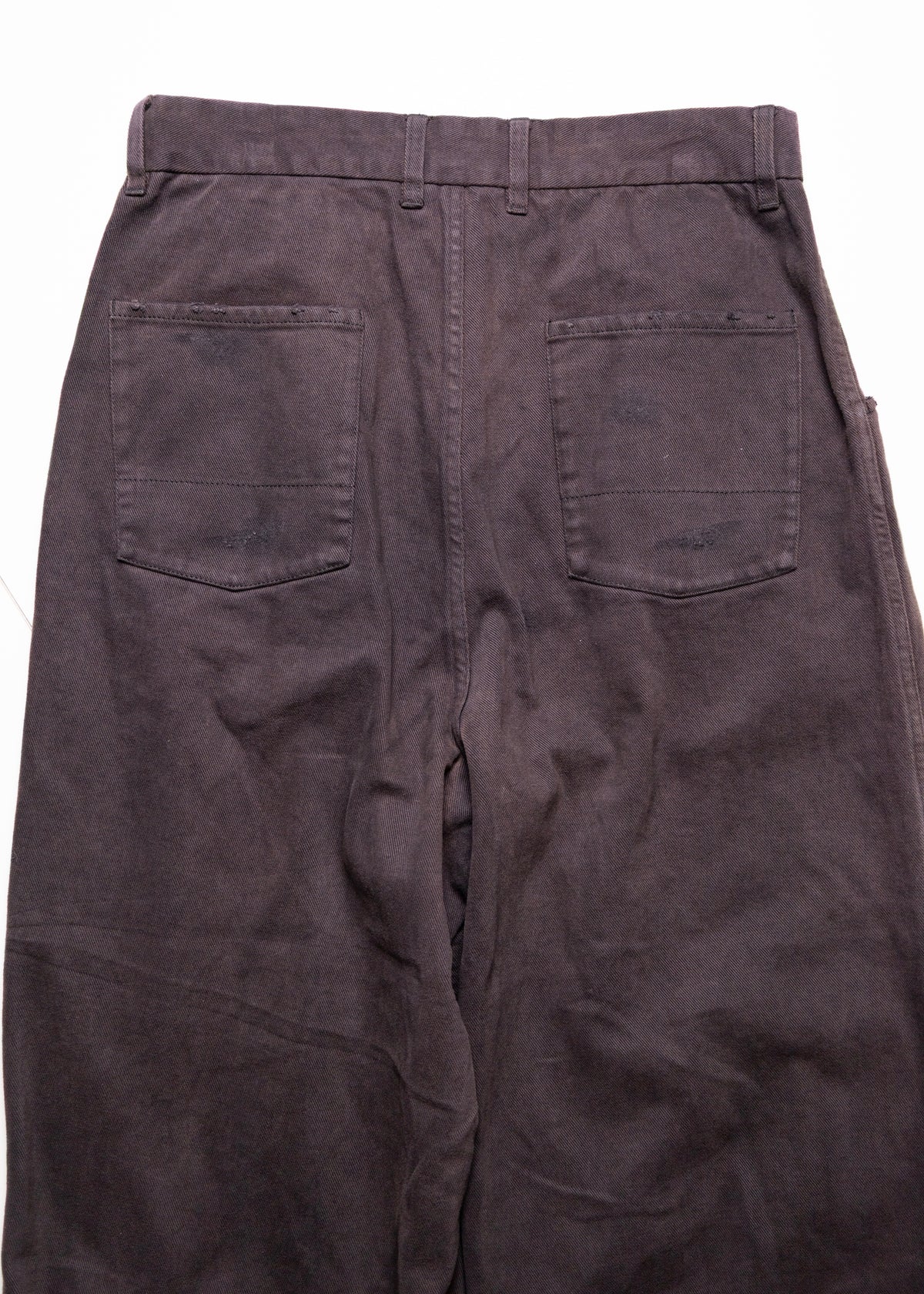 [ANACHRONORM] KERSEY TUCK WIDE PANTS
