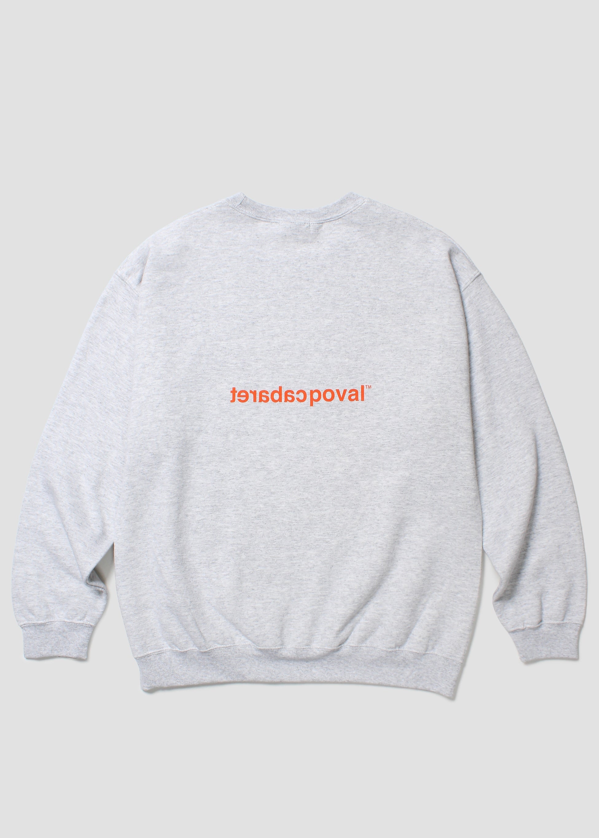 CABARET POVAL（キャバレーポバール）No Crewneck – process