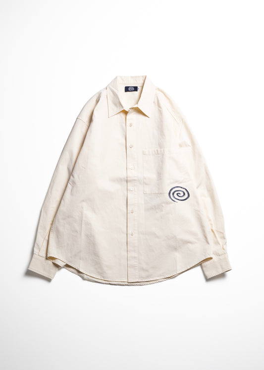 [SOL soonerorlater] COTTON TWILL SHIRT