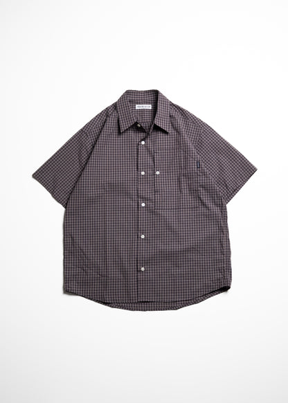 [CABARET POVAL] IP Plaid S/S Shirt