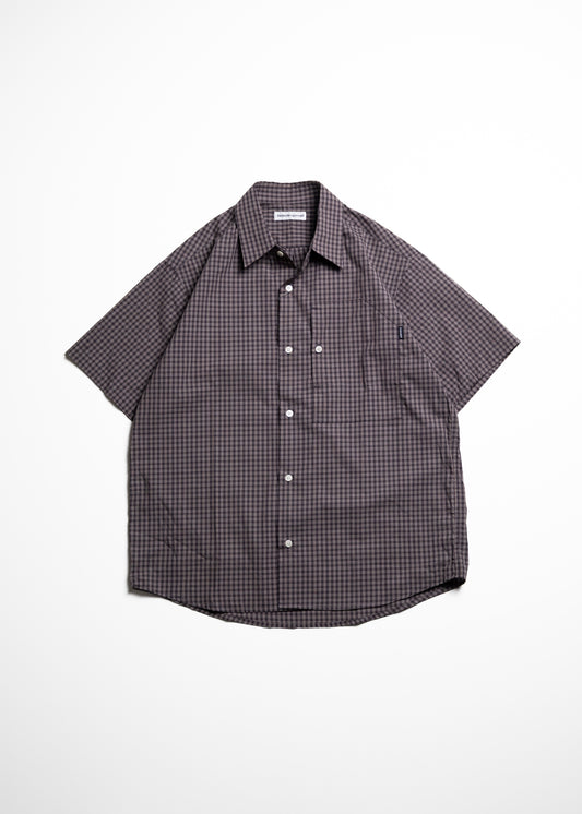 [CABARET POVAL] IP Plaid S/S Shirt