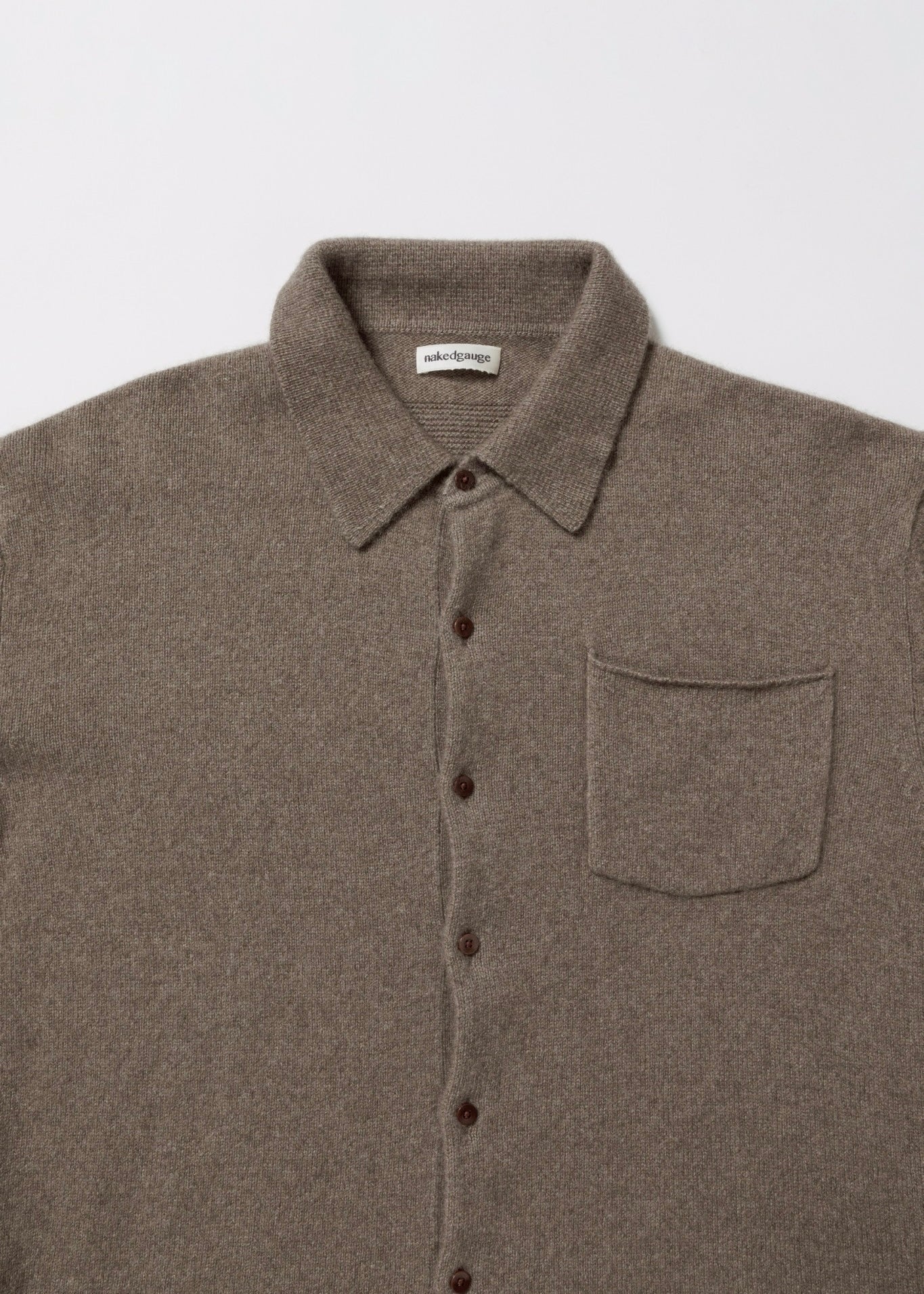 [nakedgauge] COMFORT TOUCH KNITTING REGULAR SHIRTS