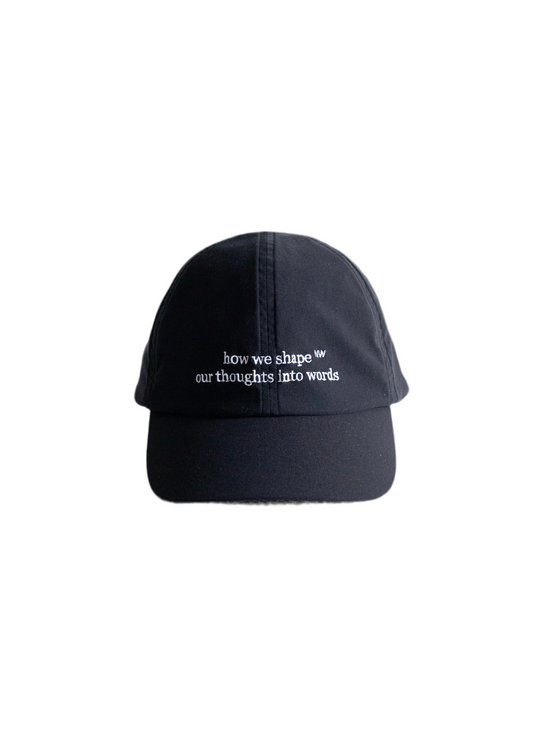 [COMESANDGOES] SPOKEN FORMS CAP