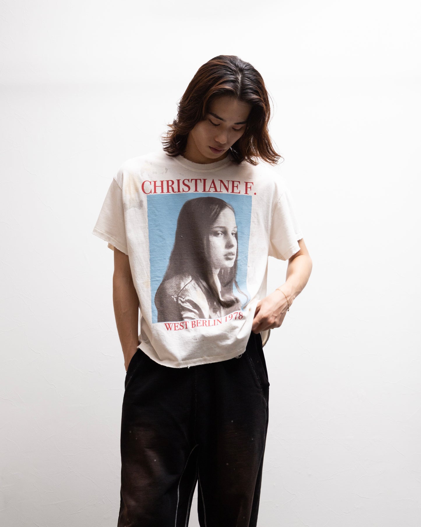 [Rebelle de luxe] CHRISTANE F. S/S TEE
