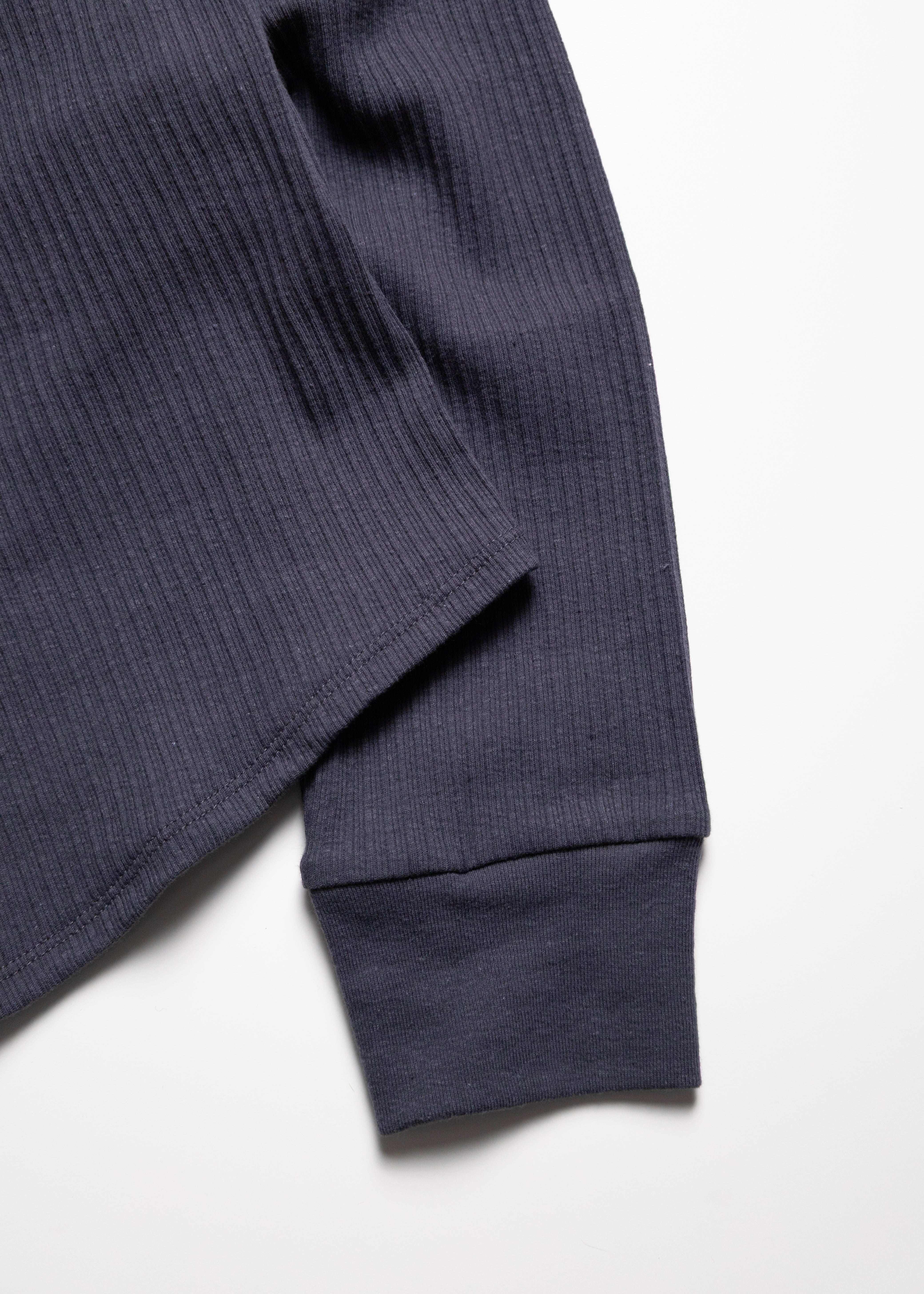 JIEDA（ジエダ）VINTAGE LIGHT RIB HENRY NECK L/S – process