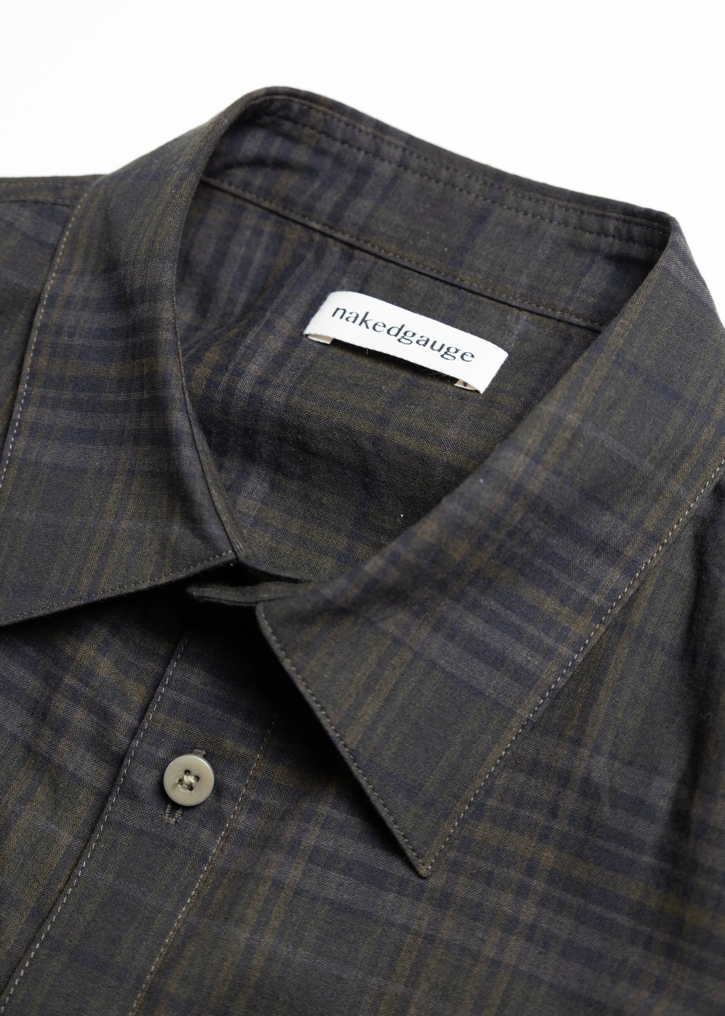 [nakedgauge] MADRAS CHECK SHIRT LS
