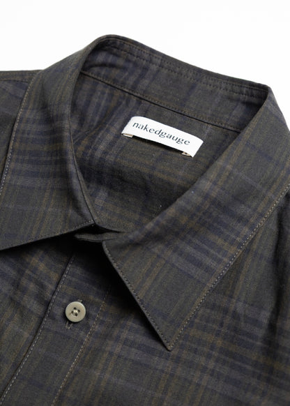 [nakedgauge] MADRAS CHECK SHIRT LS