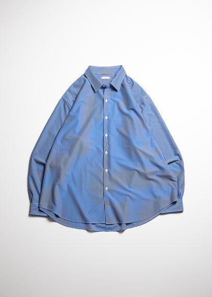 [KANEMASA PHIL.] 46G Stripe Atmosphere Shirt