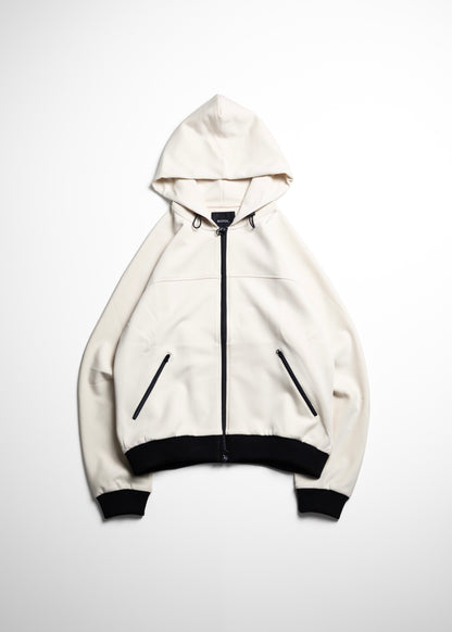 [ROTOL] Smooth Jersey Hooded Track Jacket
