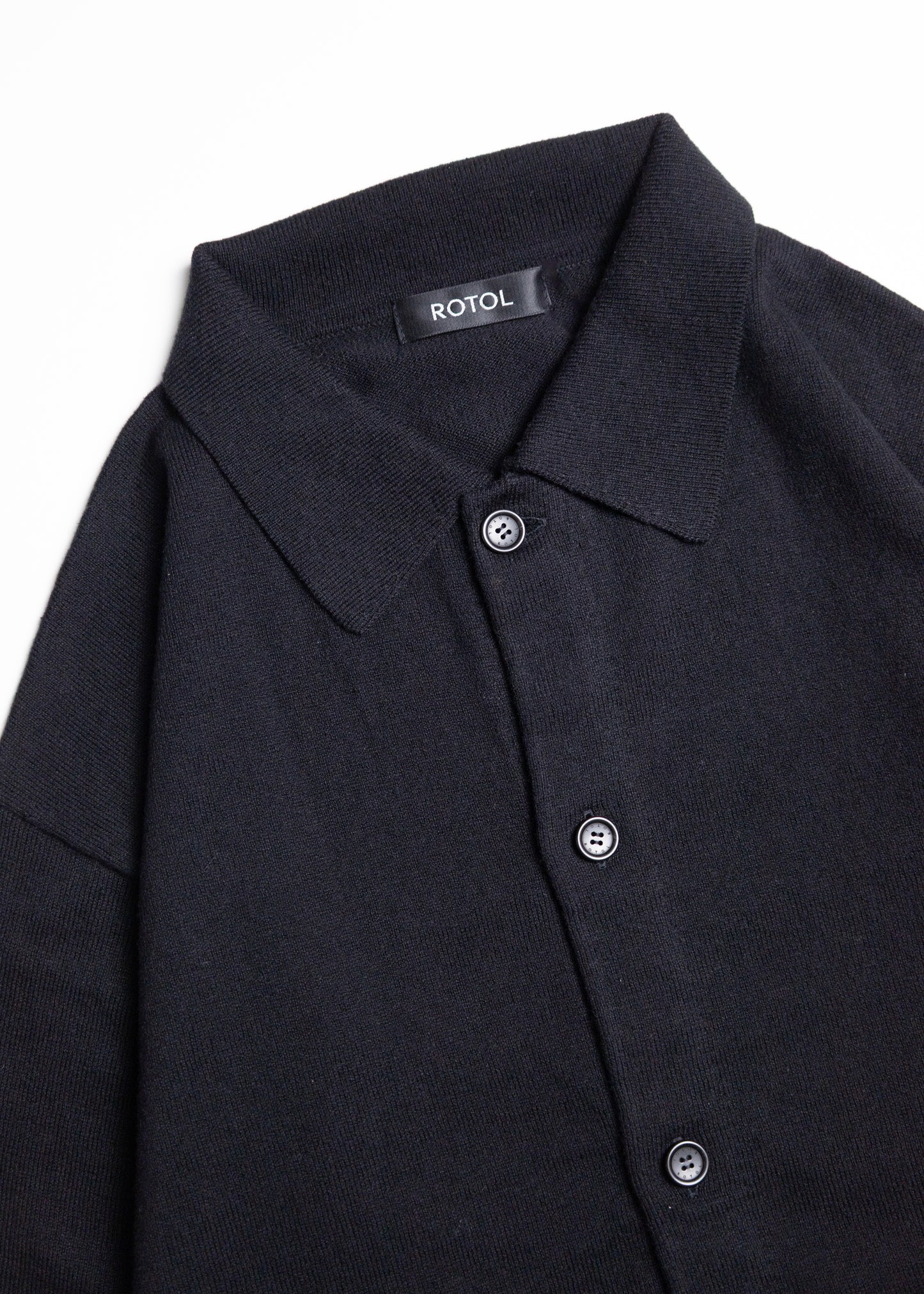 [ROTOL] Cashmere Blend Knit Shirt