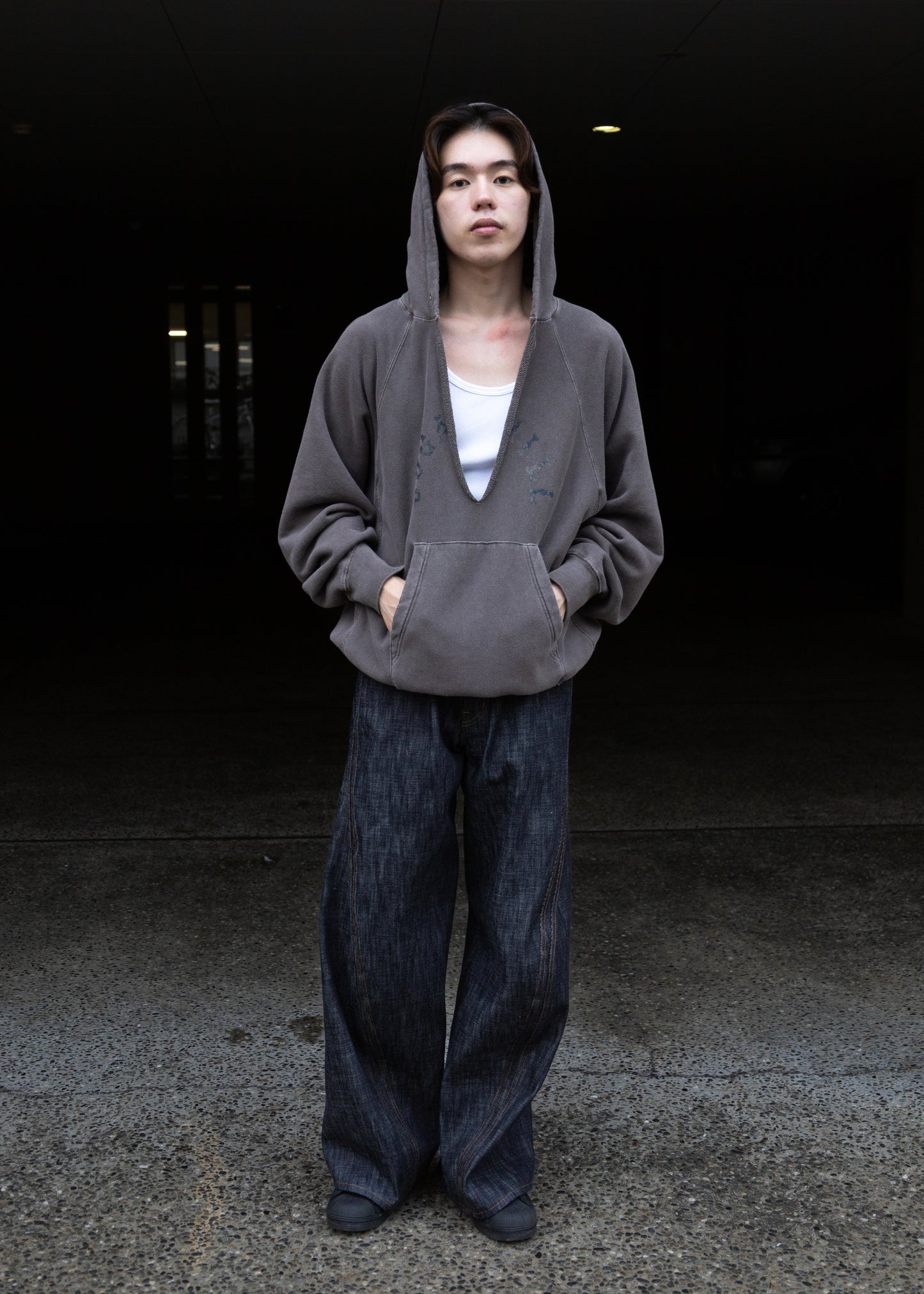[SUGARHILL] RIPPED HOODIE
