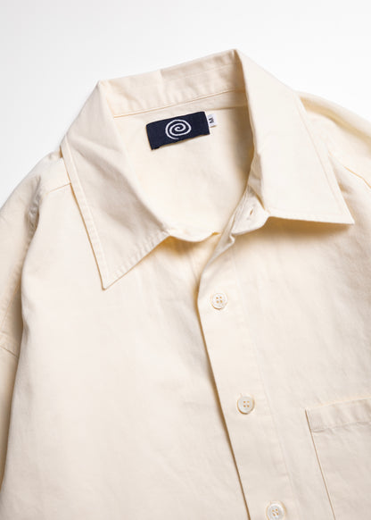 [SOL soonerorlater] COTTON TWILL SHIRT