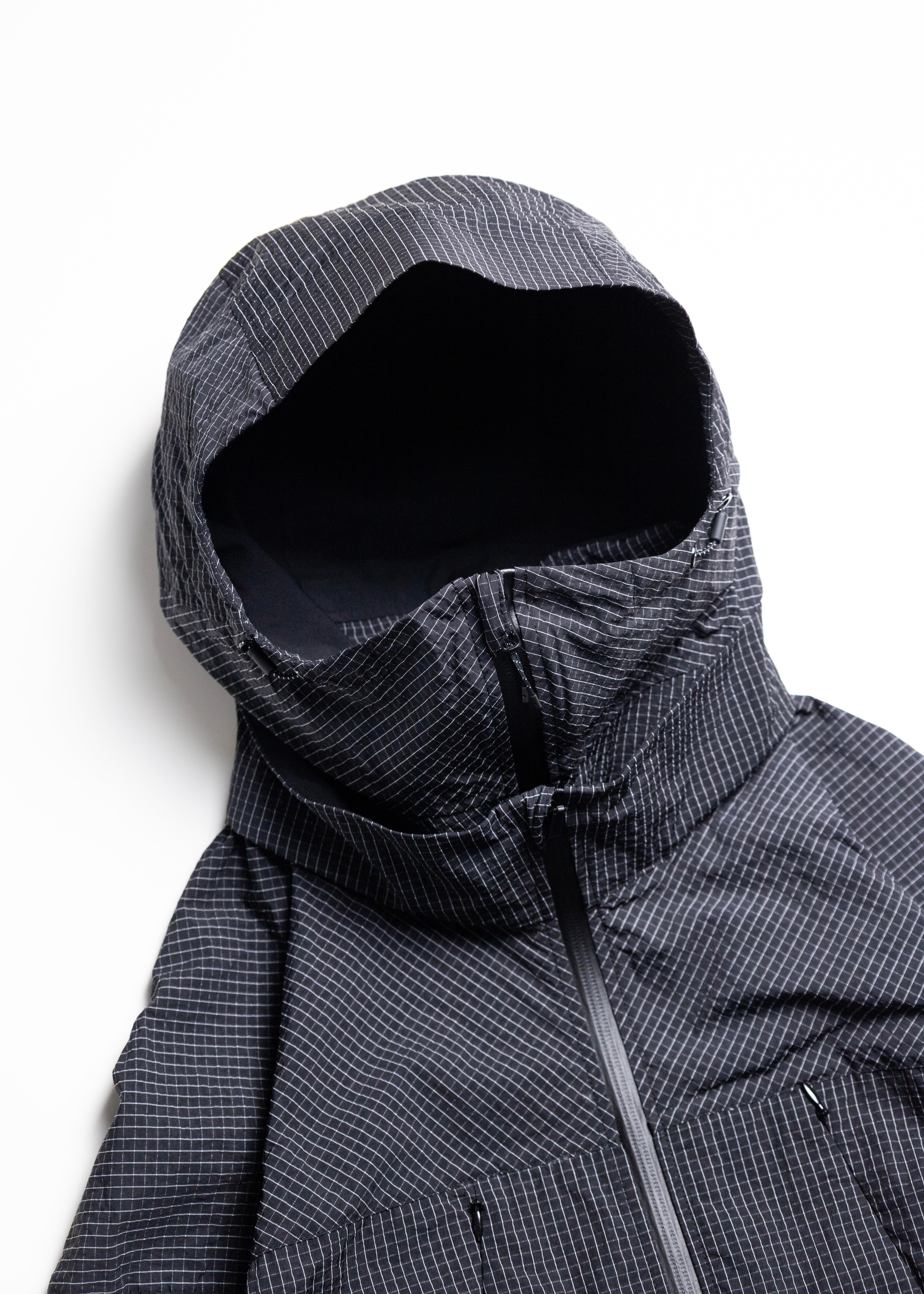 PASTOR NOVA（パストルノヴァ）CONFUSE BALACLAVA JACKET – process