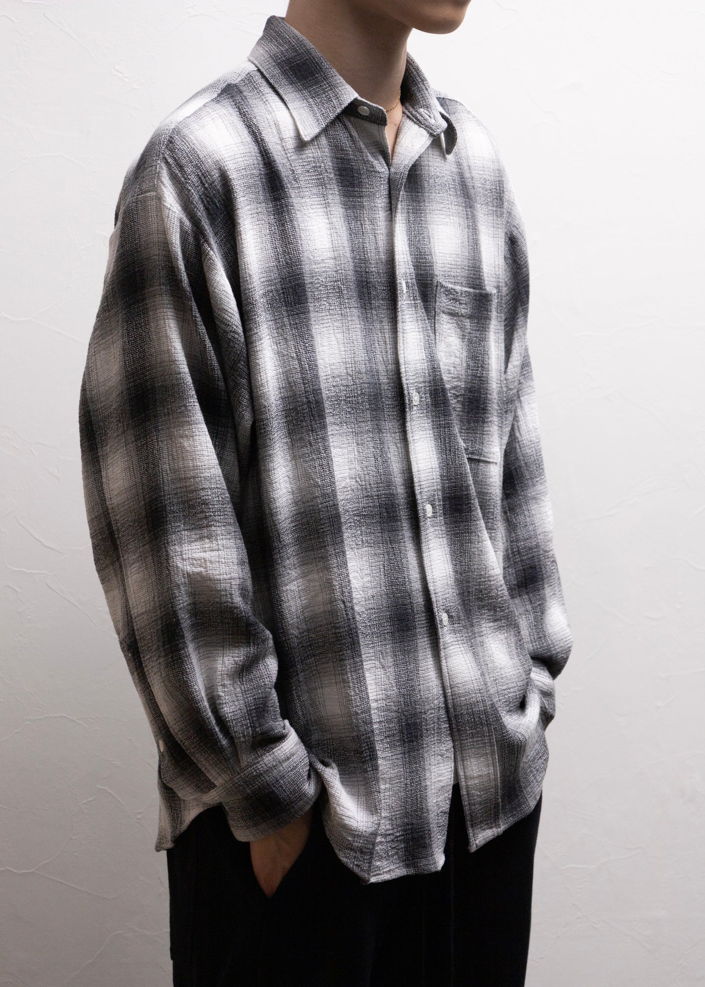 [ROTOL] Dry Ombre Wide Shirt