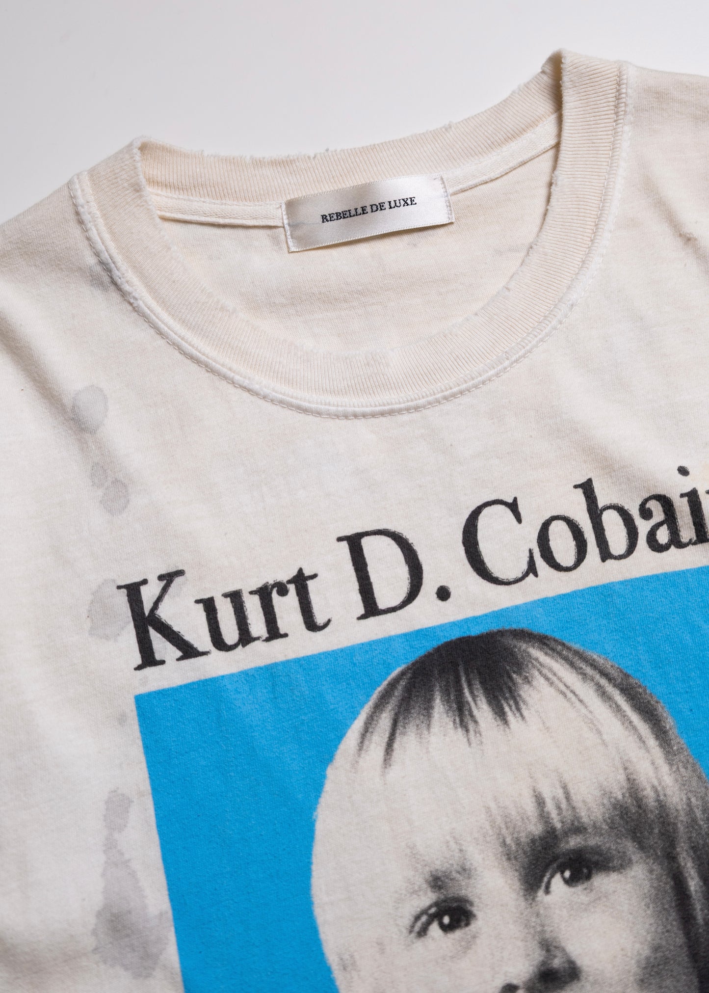 [Rebelle de luxe] KURT D. COBAIN S/S TEE