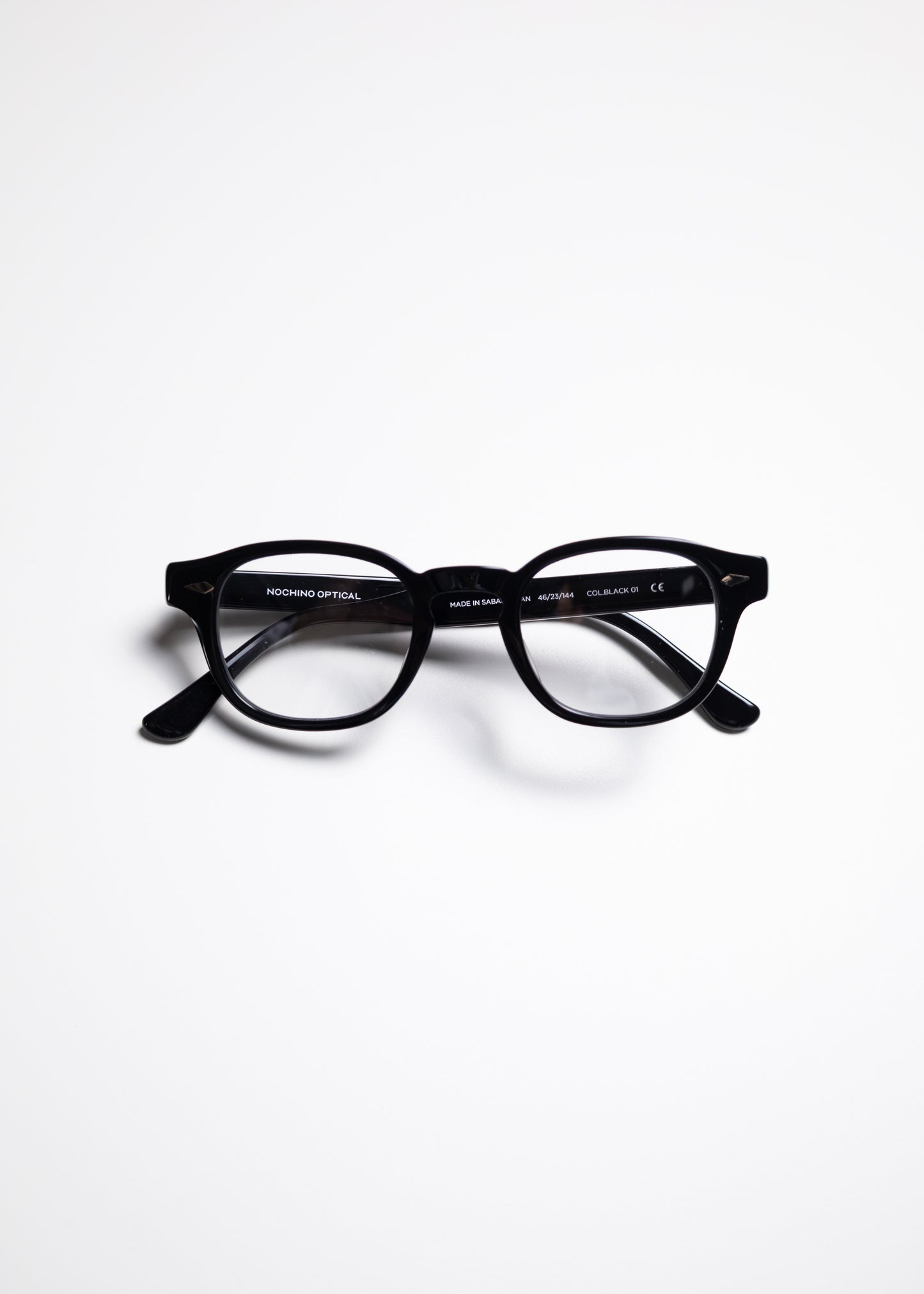 [NOCHINO OPTICAL] NOCHINO #1. GLOSS BLACK × CLEAR to GREY