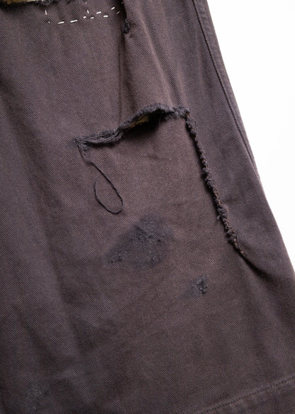 [ANACHRONORM] KERSEY TUCK WIDE PANTS