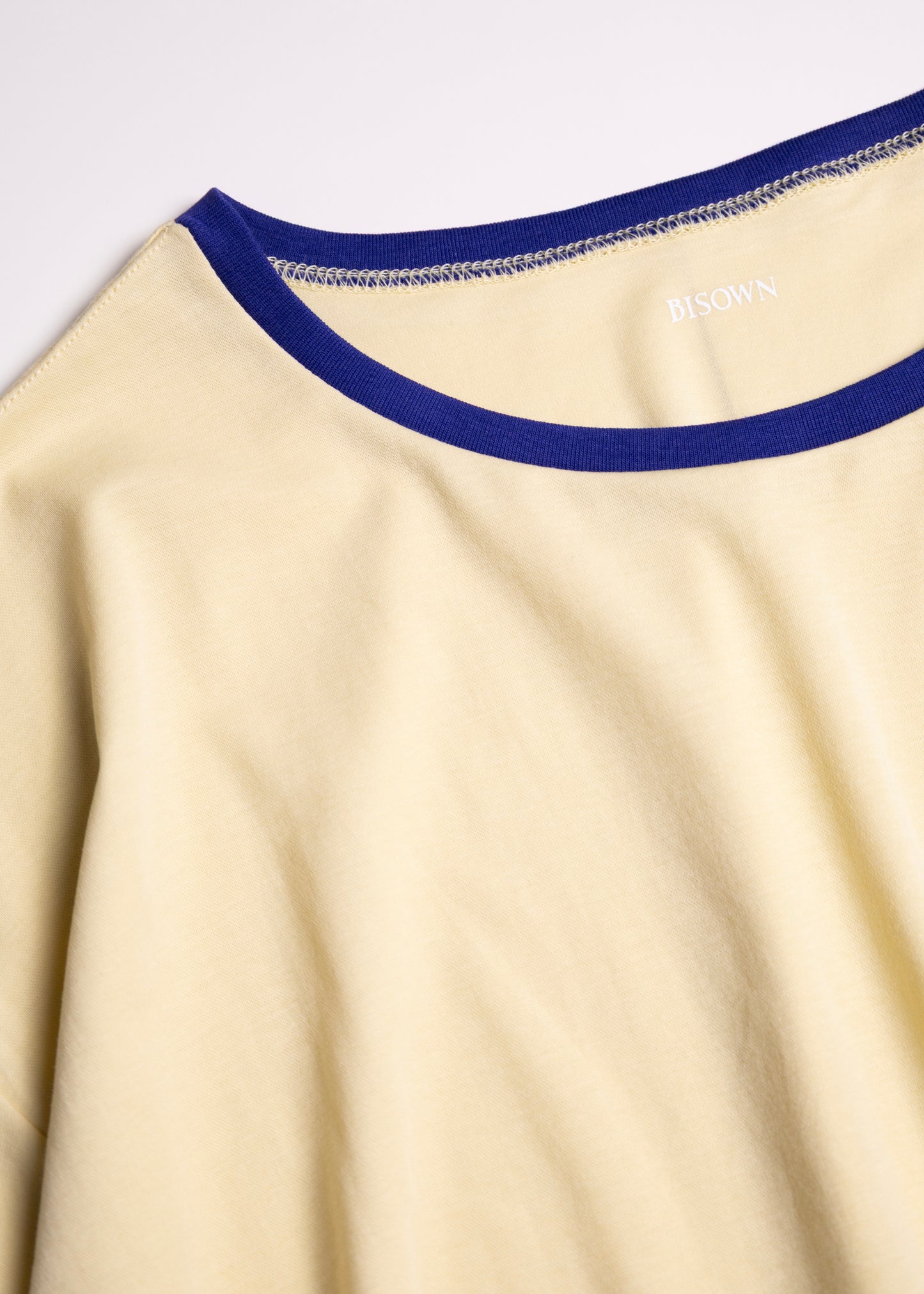 [BISOWN] PIMA MOKLODI RINGER TEE