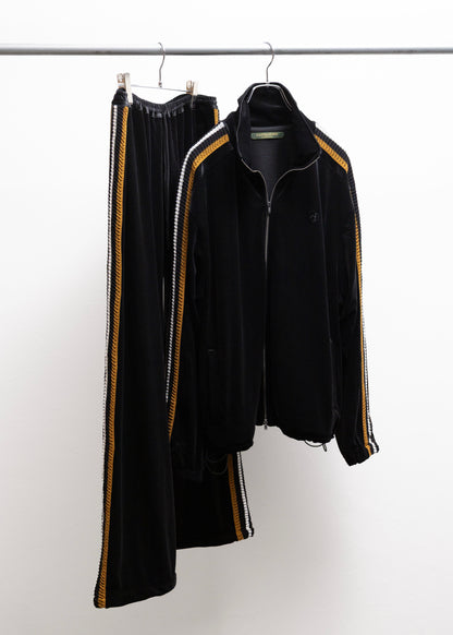 [The DUFFER N NEPHEWS] VELOUR TRACK PANTS
