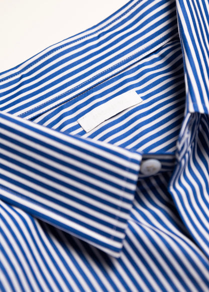 [KANEMASA PHIL.] 46G Stripe Atmosphere Shirt