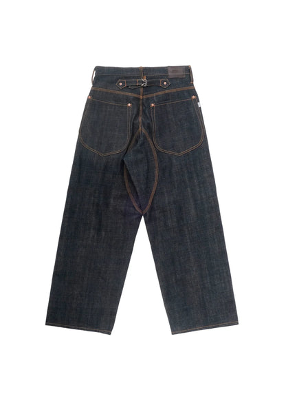 [SUGARHILL] CLASSIC DOUBLE KNEE DENIM PANTS