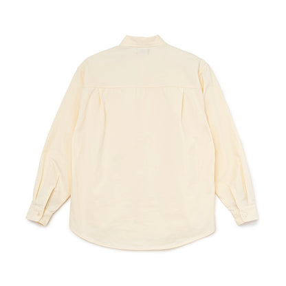 [SOL soonerorlater] COTTON TWILL SHIRT