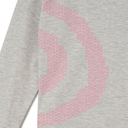 [SOL soonerorlater] CROSS GURUGURU WAFFLE L/S TEE