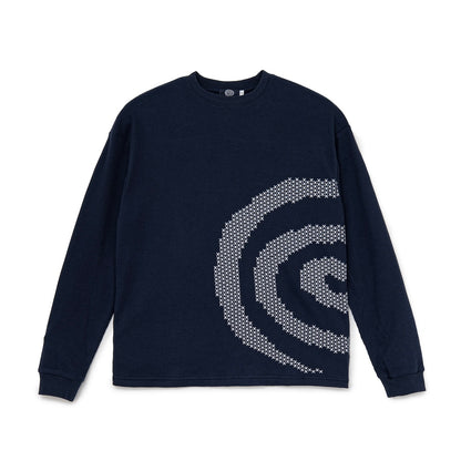[SOL soonerorlater] CROSS GURUGURU WAFFLE L/S TEE