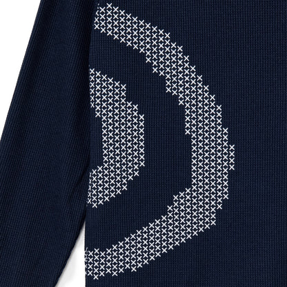 [SOL soonerorlater] CROSS GURUGURU WAFFLE L/S TEE