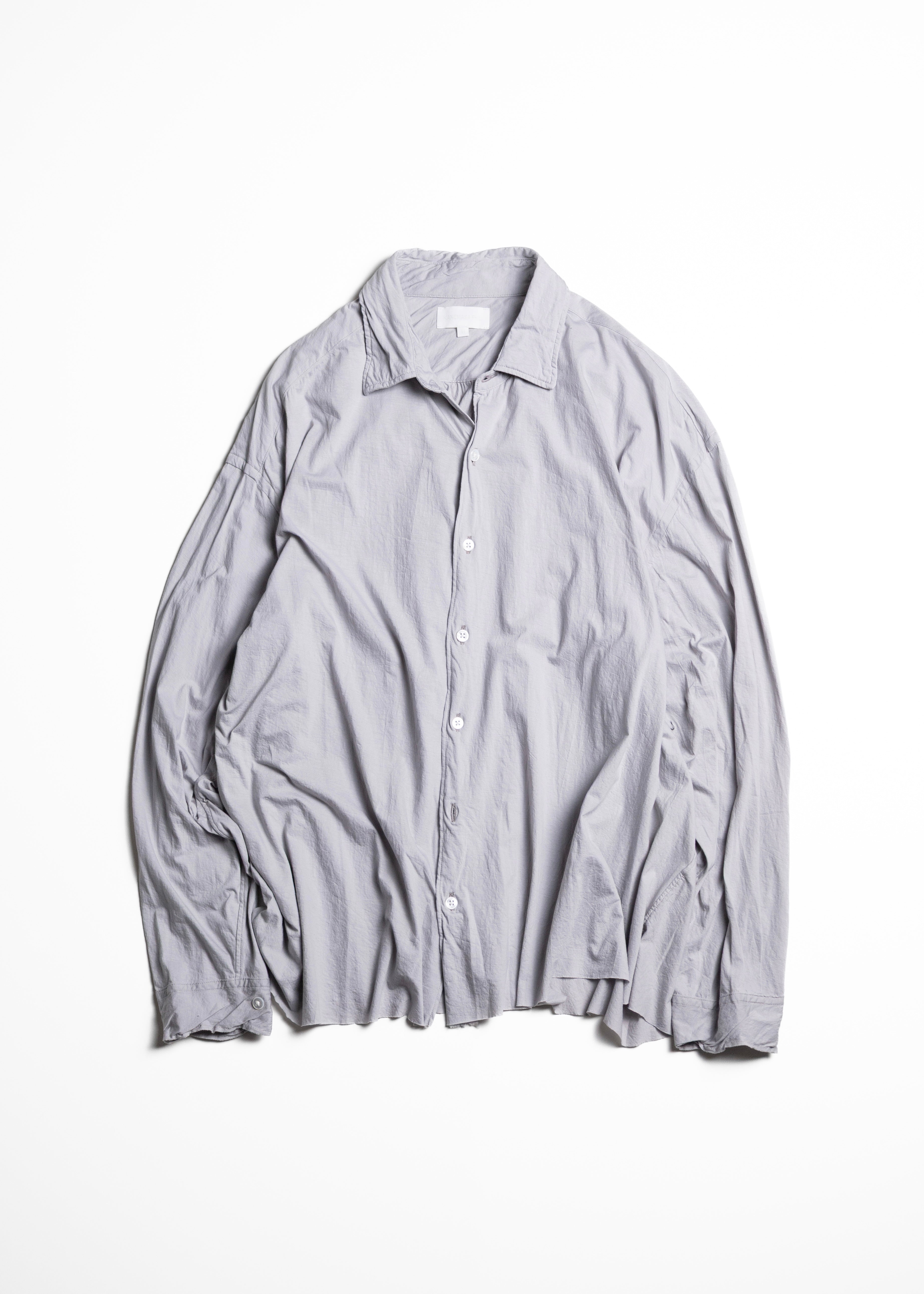 KANEMASA PHIL.（カネマサフィル）46G Artisan Shirt – process