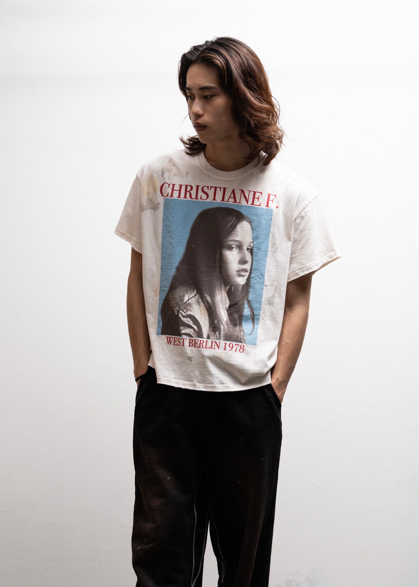 [Rebelle de luxe] CHRISTANE F. S/S TEE