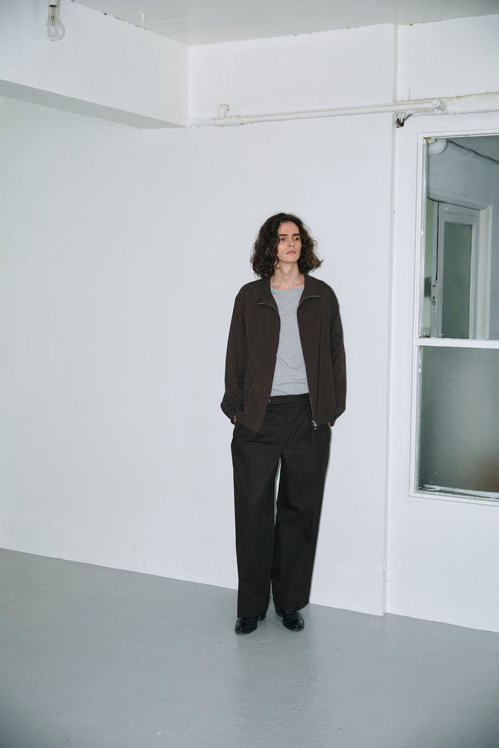 BISOWN（ビソウン）Super120's WO ZIPUP BLOUSON – process