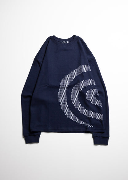 [SOL soonerorlater] CROSS GURUGURU WAFFLE L/S TEE