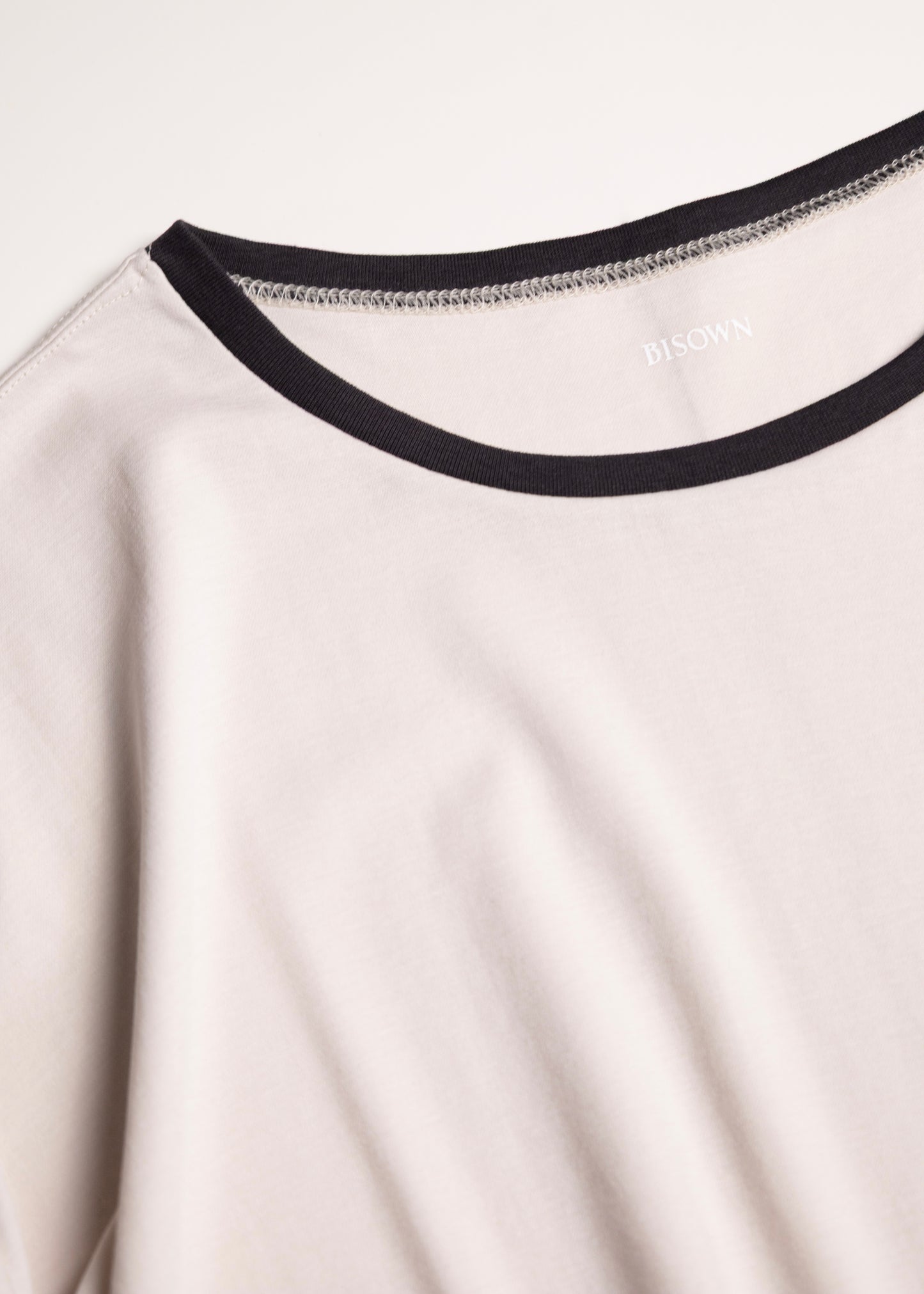 [BISOWN] PIMA MOKLODI RINGER TEE