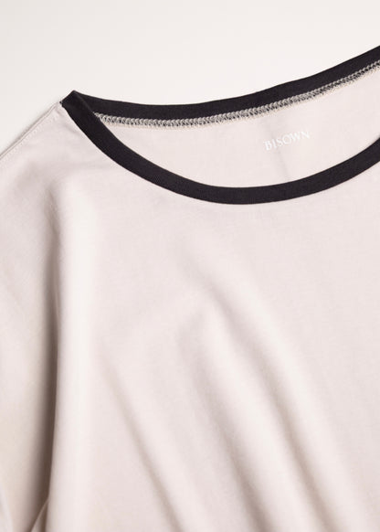 [BISOWN] PIMA MOKLODI RINGER TEE