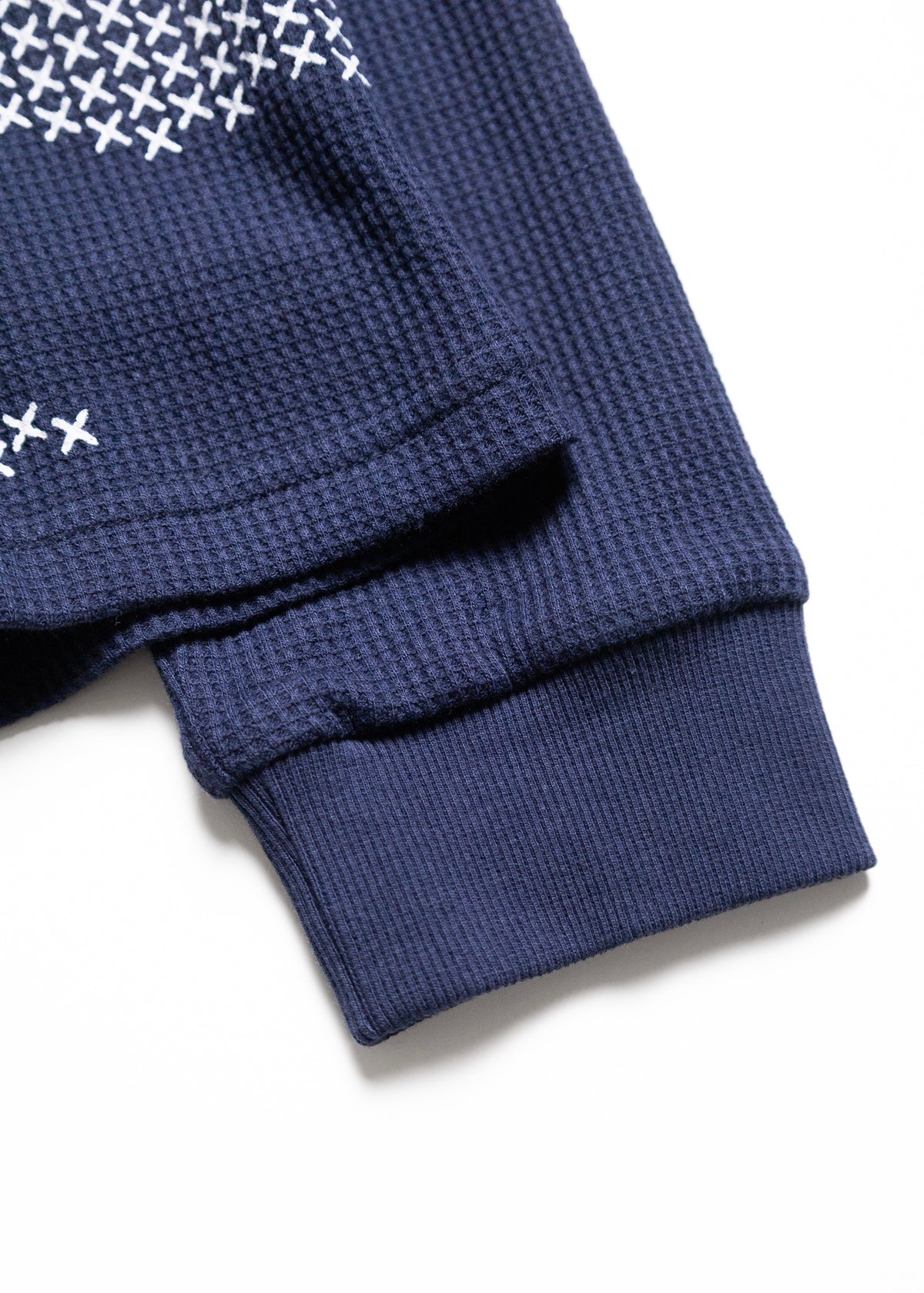 [SOL soonerorlater] CROSS GURUGURU WAFFLE L/S TEE