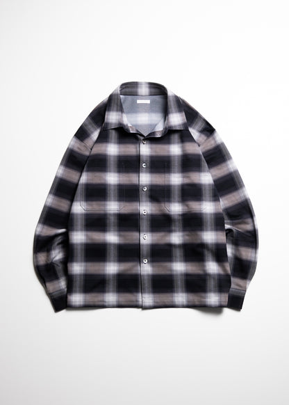[KANEMASA PHIL.] 28G Ombre Check Balise Shirt