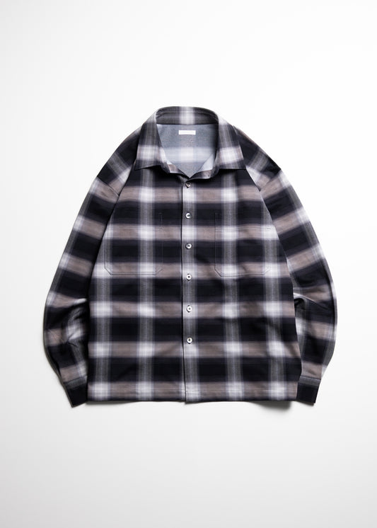 [KANEMASA PHIL.] 28G Ombre Check Balise Shirt