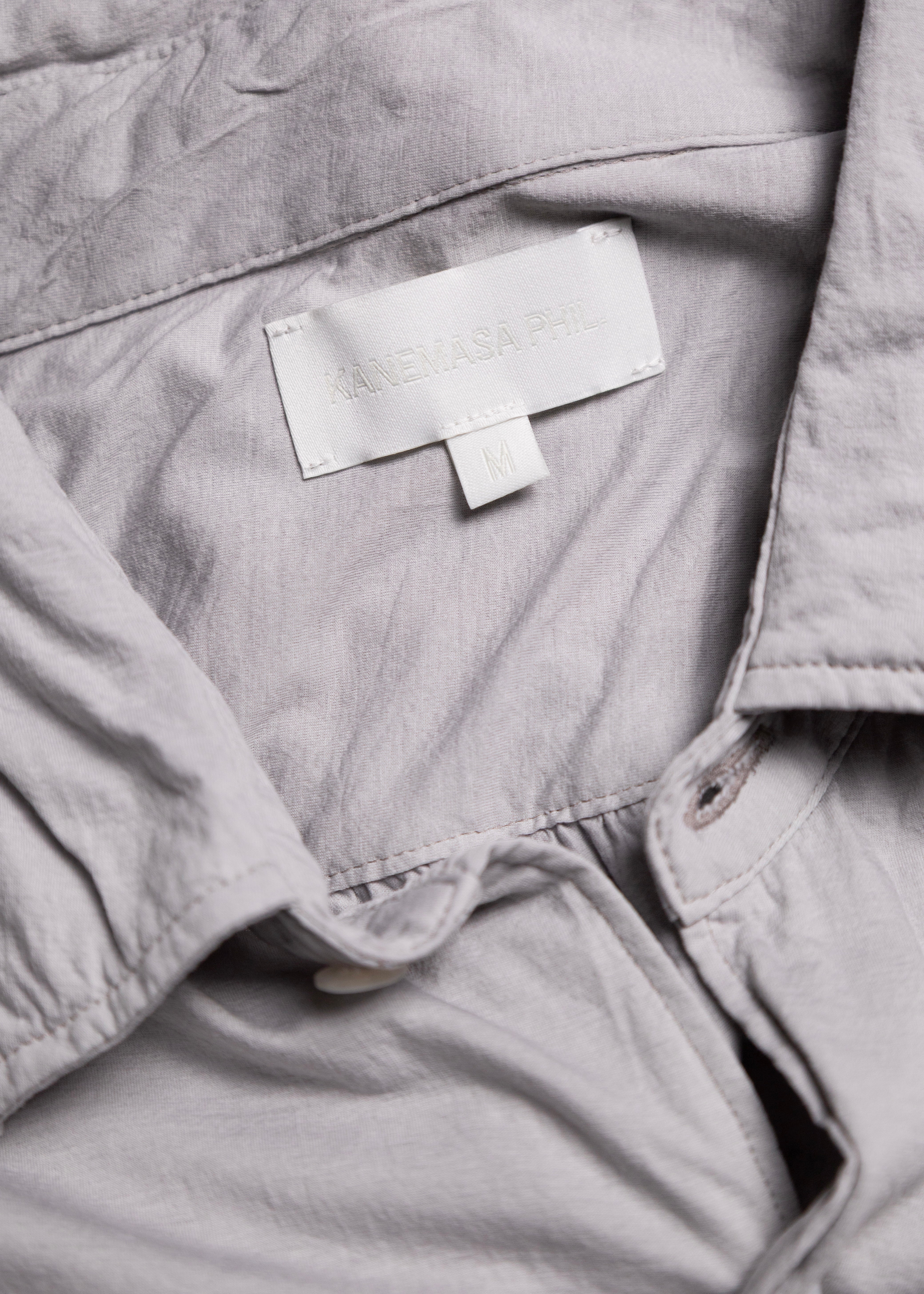 KANEMASA PHIL.（カネマサフィル）46G Artisan Shirt – process