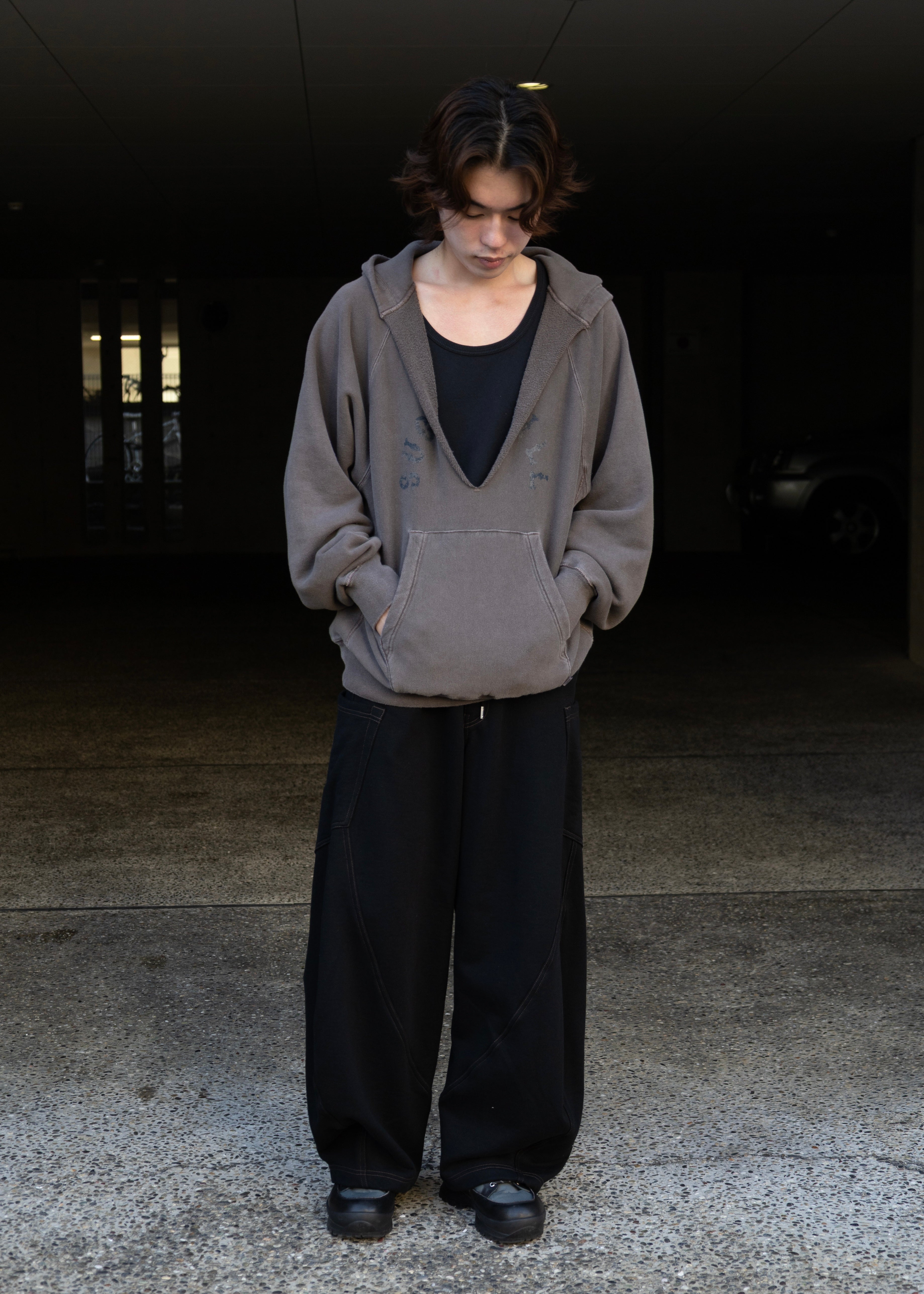SUGARHILL（シュガーヒル）RIPPED HOODIE – process