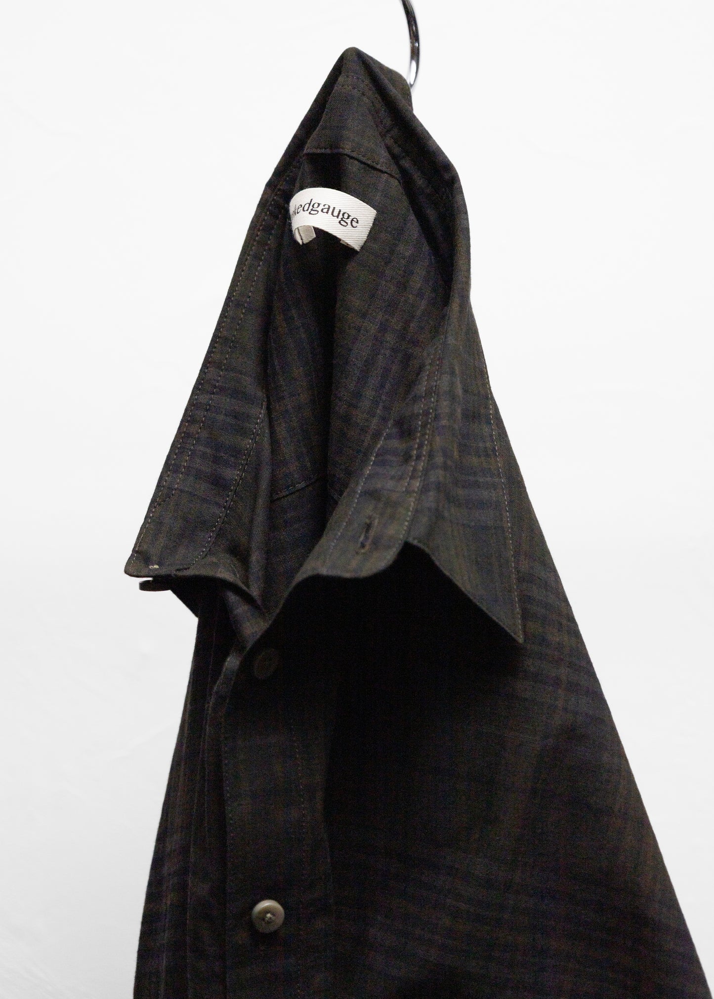 [nakedgauge] MADRAS CHECK SHIRT LS