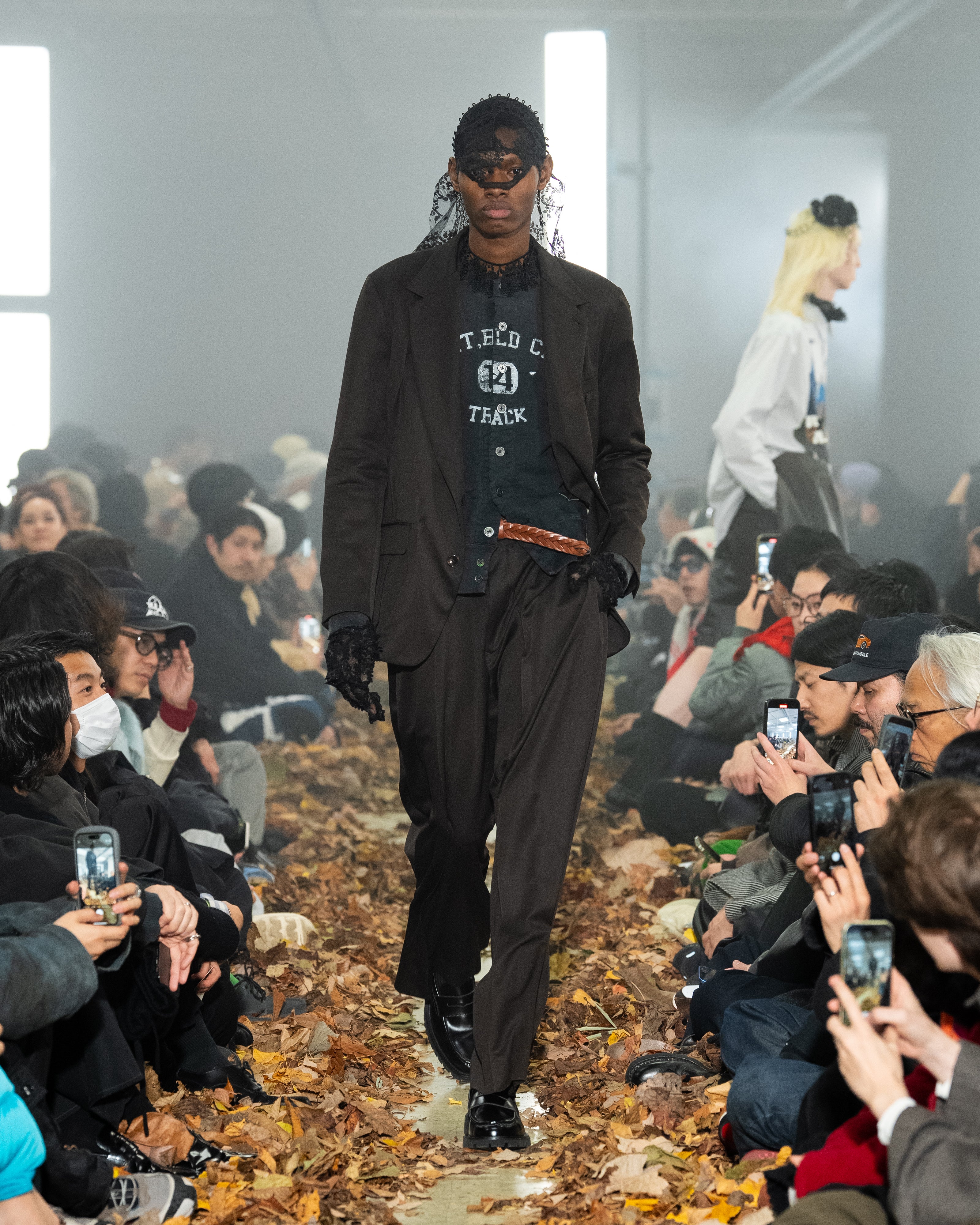 KHOKI （コッキ）Vintage-effect sweat cardigan – process