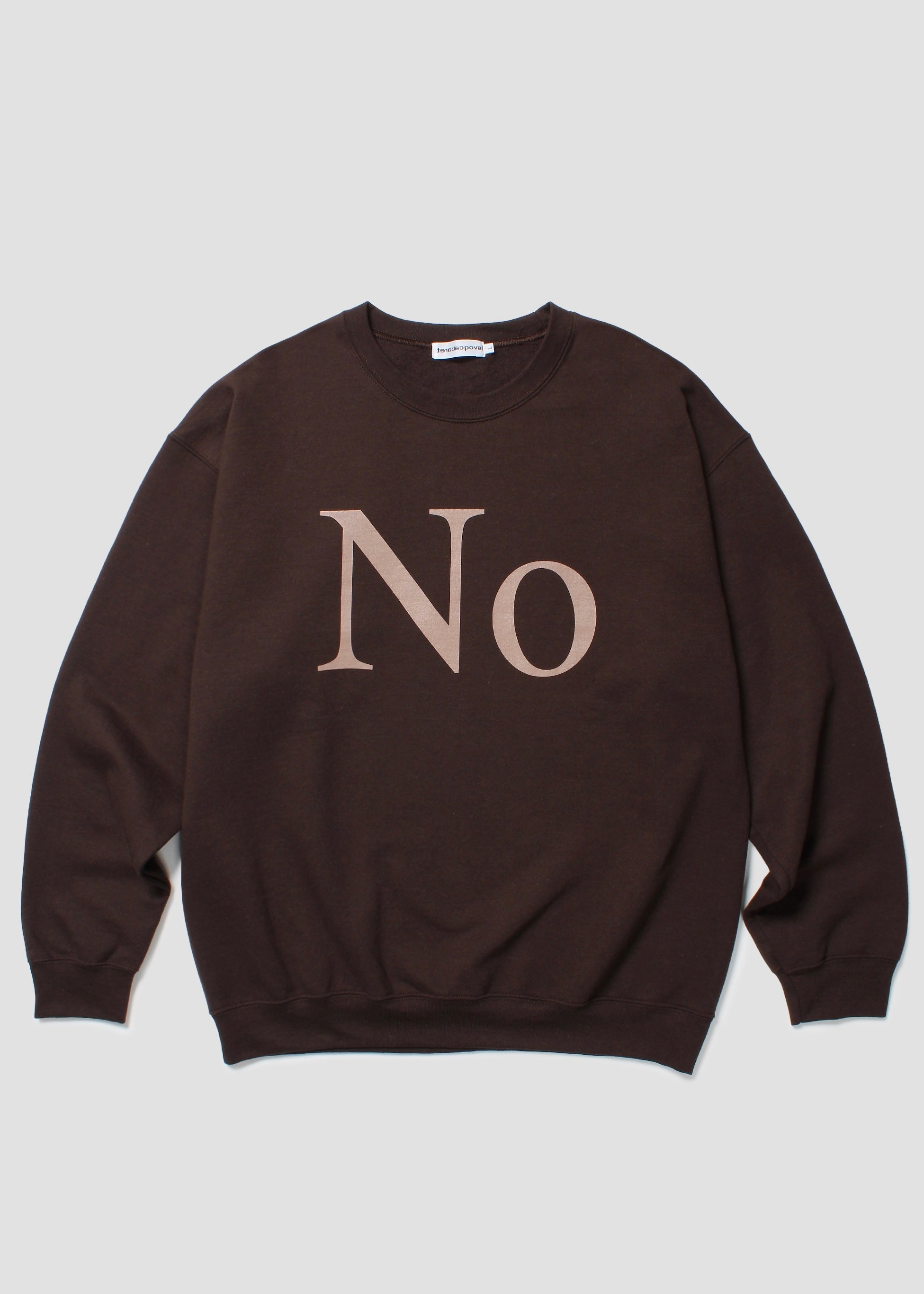 CABARET POVAL（キャバレーポバール）No Crewneck – process