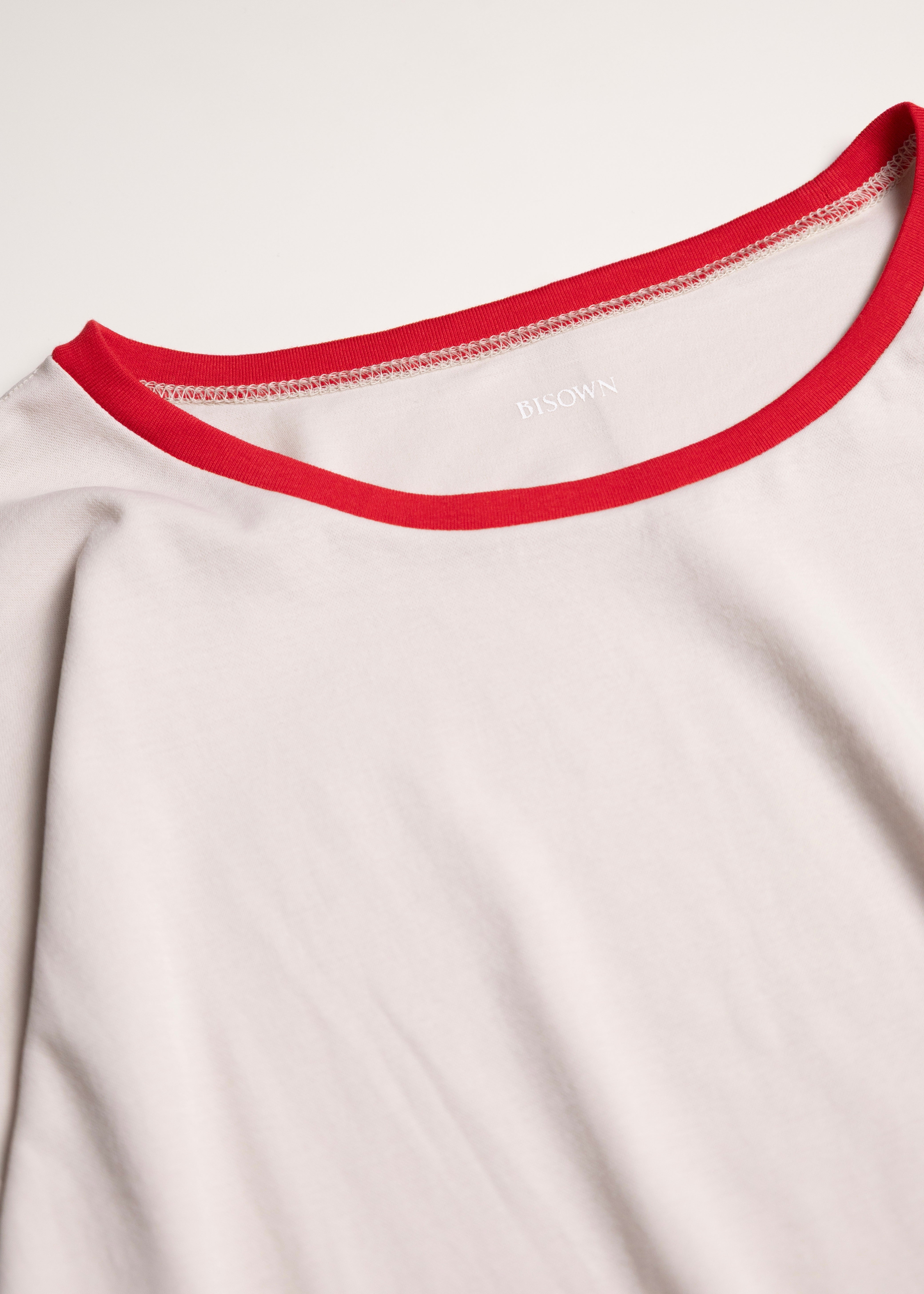 BISOWN（ビソウン）PIMA MOKLODI RINGER TEE – process