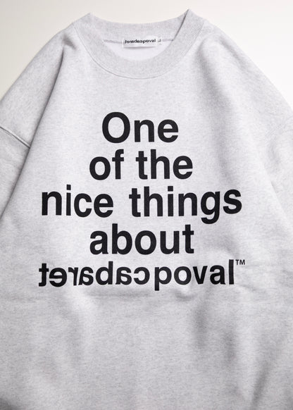 [CABARET POVAL] Nice Things Crewneck
