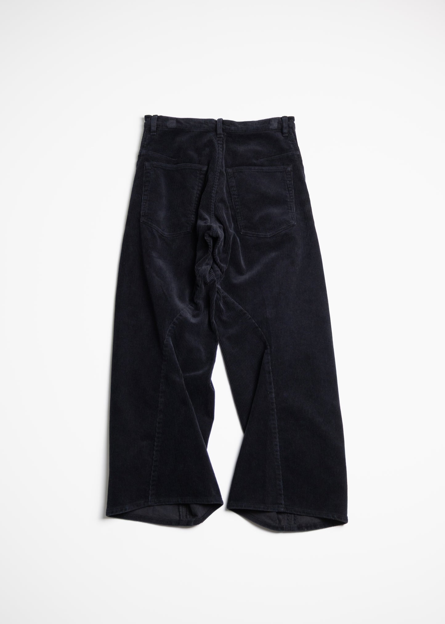 [NVRFRGT] 3D TWISTED WIDE LEG 5P PANTS