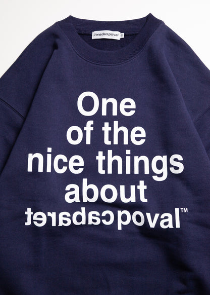 [CABARET POVAL] Nice Things Crewneck