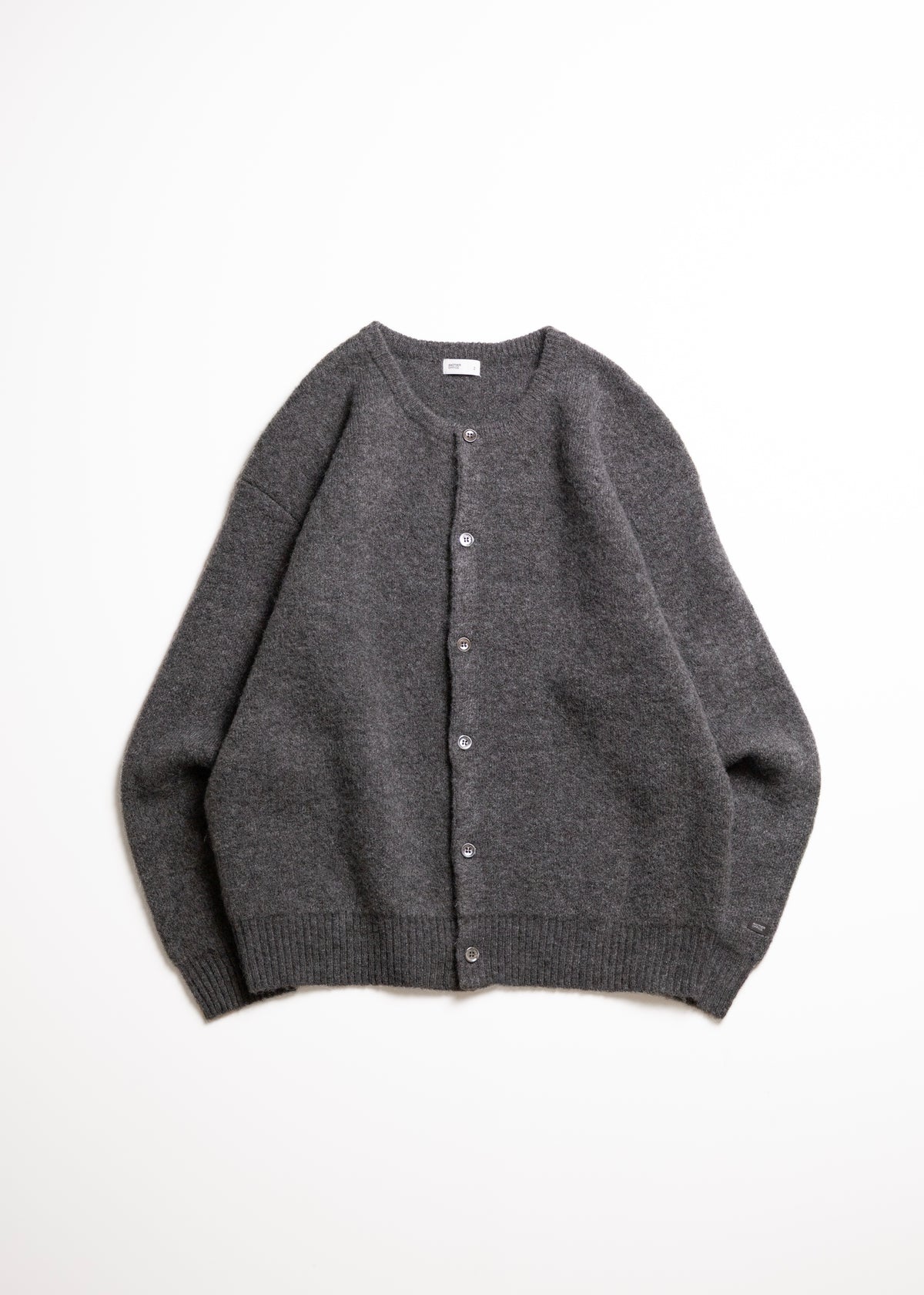 [ANOTHER OFFICE] Current Alpaca Roundneck Cardigan