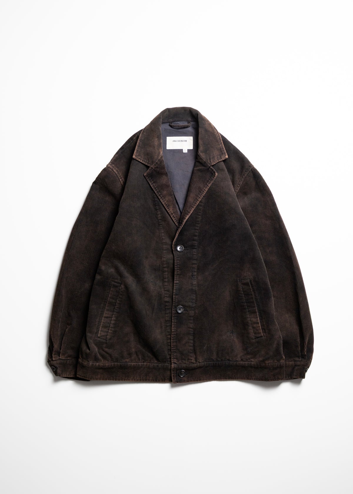 [ANACHRONORM] CORDUROY LAPEL JACKET